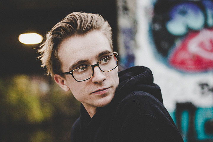 large trendy frame